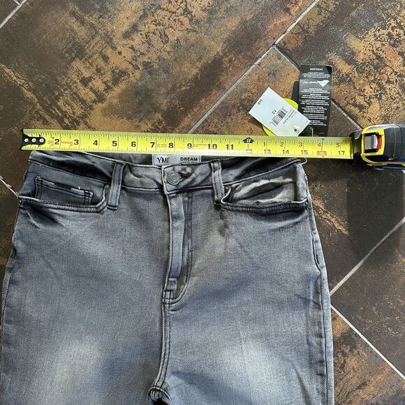 Charcoal Jeans Stretch Juniors 13 Patchwork Design NWT - Picture 7 of 9